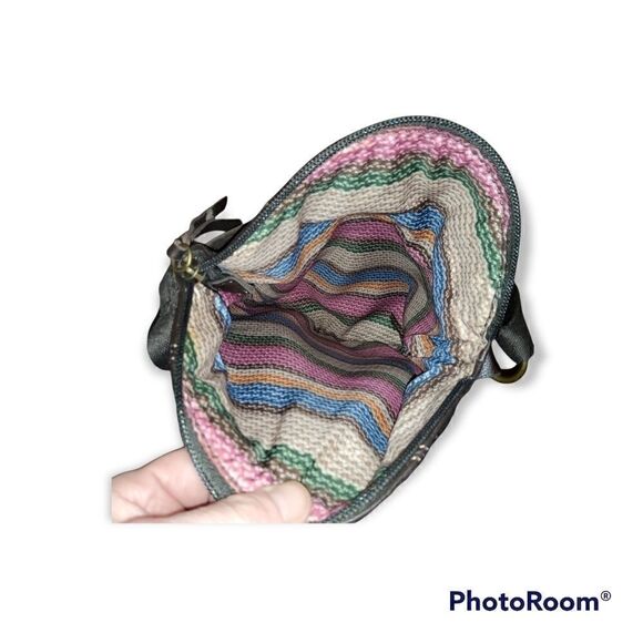 The SAK Deena Flap Crossbody Leather  Adjustable Strap - Picture 6 of 7